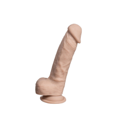 Фалоімітатор на присосці SilexD Vetus Real Skin Flesh MODEL 1 – довжина 20.3 см, діам. 4.1 см