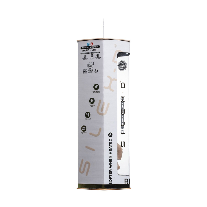 Фалоімітатор на присосці SilexD Vetus Real Skin Flesh MODEL 1 – довжина 20.3 см, діам. 4.1 см