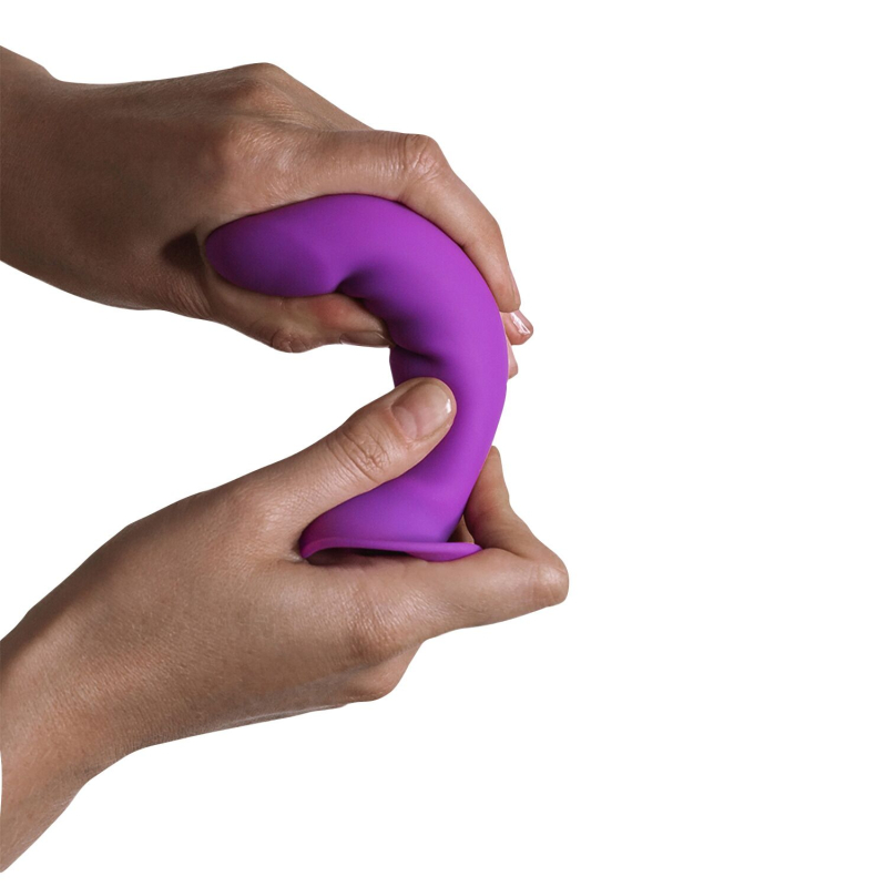 Фіолетовий Дилдо Adrien Lastic Hitsens 6 – 12.7 см, дуже гнучкий
