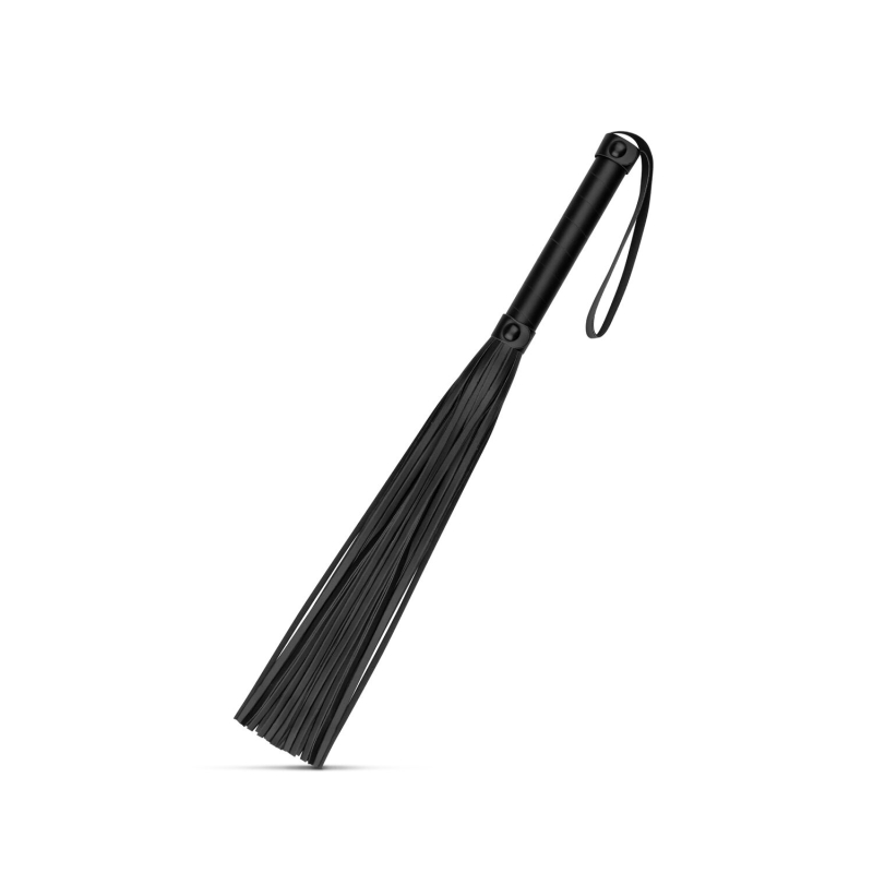 Флогер Bedroom Fantasies: Faux Leather Flogger, черный