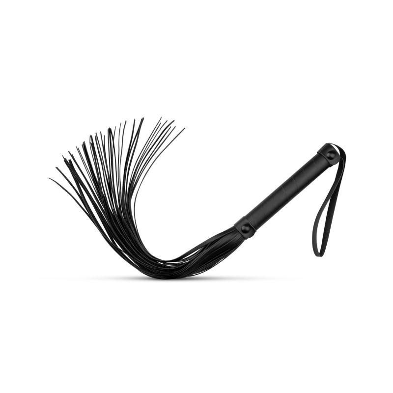 Флогер Bedroom Fantasies: Faux Leather Flogger, черный