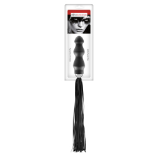 Флогер с ручкой - анальным плагом Fetish Tentation Whip with Plug Handle