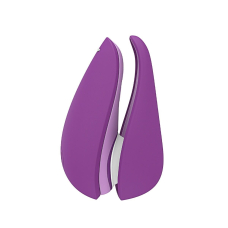 Кліторальний вакуумний стимулятор – Womanizer Liberty 2 Purple – 8 режимів, магнітна кришечка, New version