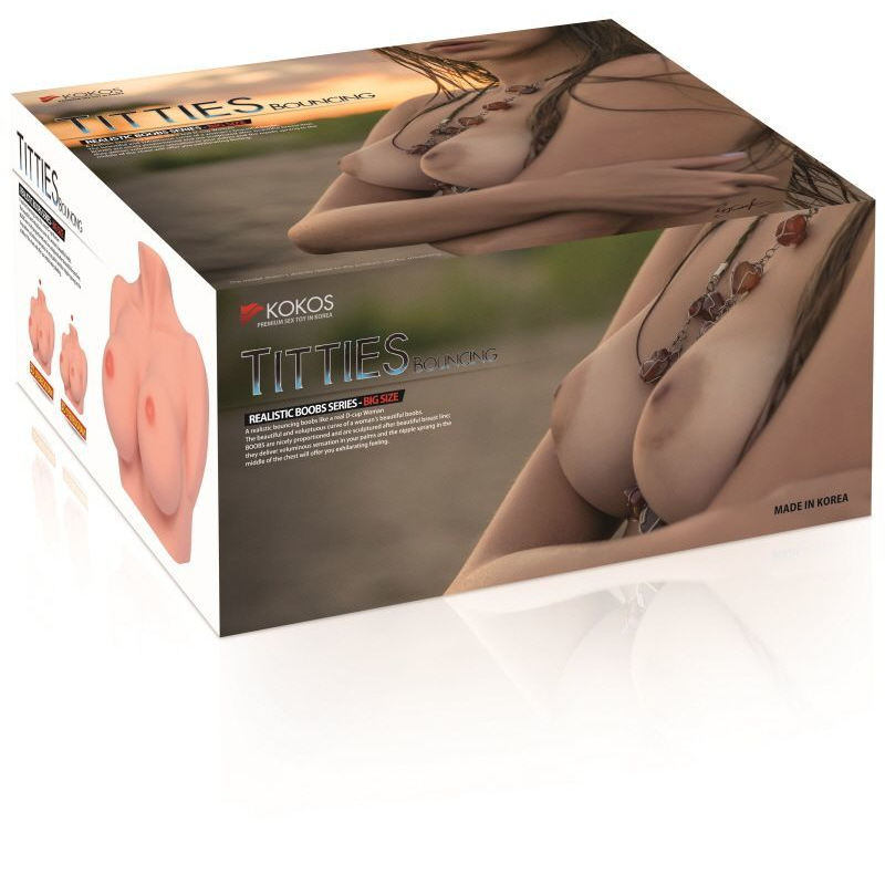 Мастурбатор напівторс великі груди – Kokos Bouncing Titties D