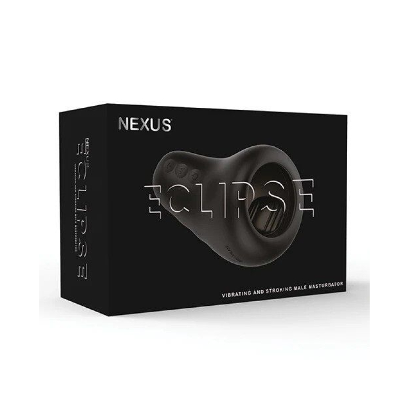 Мастурбатор з вібрацією та стимуляцією головки – Nexus Eclipse