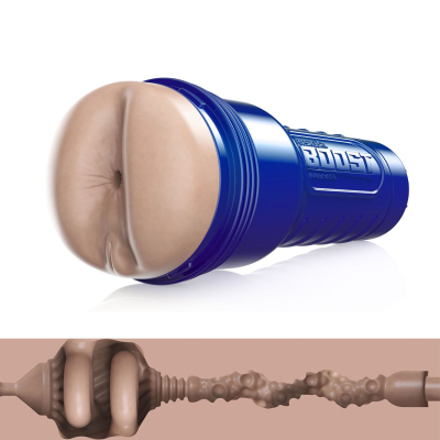 Мастурбатор попка Fleshlight Boost Blast Female Light Medium Flesh + плаваючі кільця TurboTech