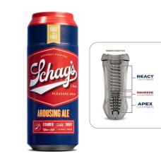 Самозмащувальний мастурбатор з єфектом вакууму – Blush Schag's Arousing Ale Frosted