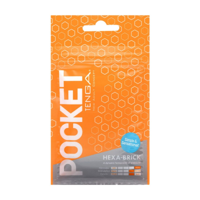Чоловічий Мастурбатор яйце TENGA (Тенга) Pocket Hexa-Brick