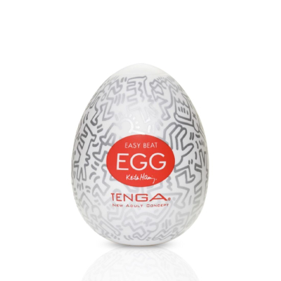 Мастурбатор яйце – Tenga Keith Haring Egg Party (Тенга текстура Party)