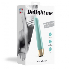Міні вібратор – Love To Love Delight Me Menthe – м'який кінчик, 3 рівні вібрацій + 13 ритмів