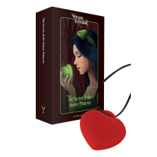Міні вібратор "Сердечко" – FairyGasm PleasureStone Red – 9 унікальних режимів вібрації