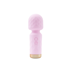 Міні вібромасажер M’Lady Mini Vibrating Wand, рожевого кольору