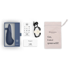 Минивибратор – Womanizer Vibe Dark Blue, 3 авторежима + 10 уровней интенсивности