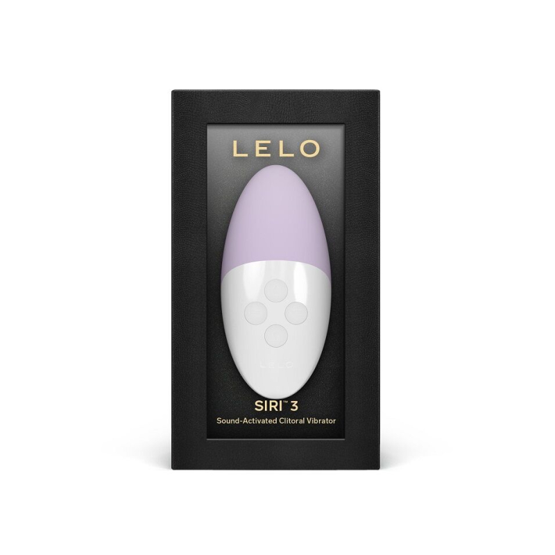 Музичний вібратор для клітора – LELO SIRI 3 Calm Lavender – вібрації в ритмі звуків без смартфона