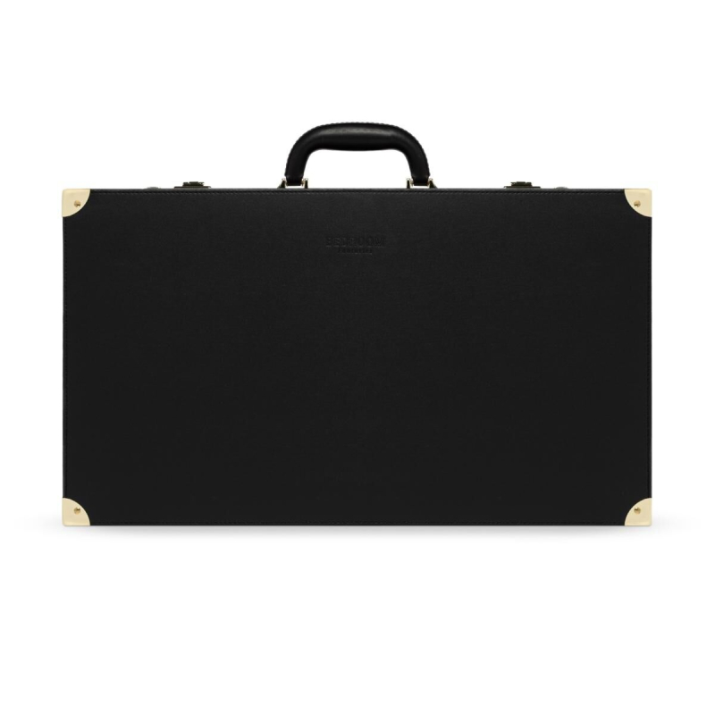 Набір для BDSM Bedroom Fantasies: Bondage Suitcase 13 Pcs - Cow Leather