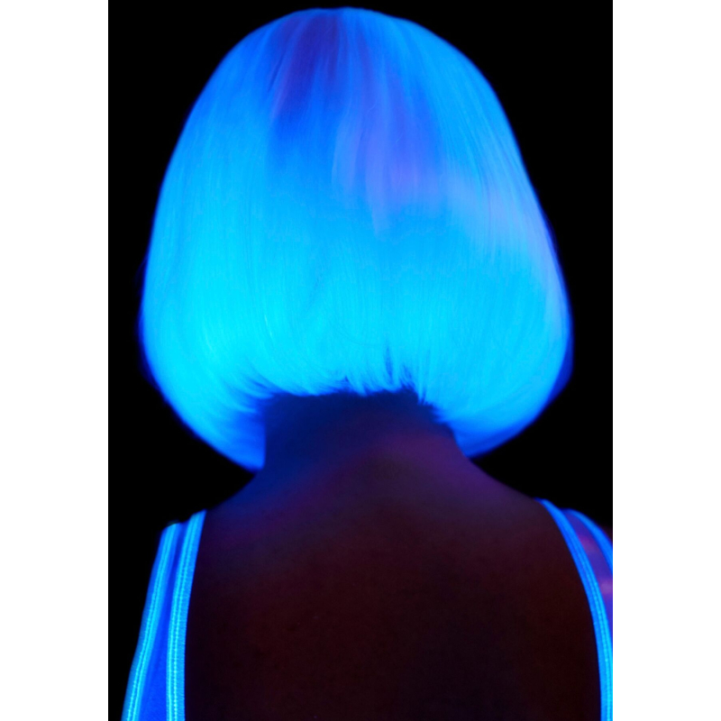 Перука, що світиться в темряві Leg Avenue Pearl short natural bob wig Білий, коротка, перлинна, 33 с
