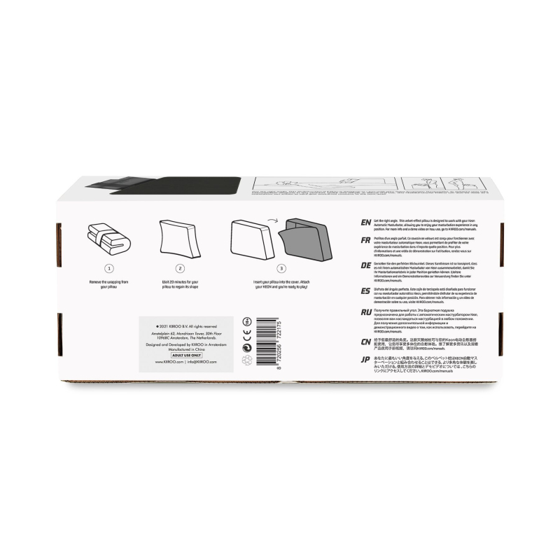 Подушка з кріпленням на 3 позиції для мастурбатора Kiiroo Keon Pillow and Strap