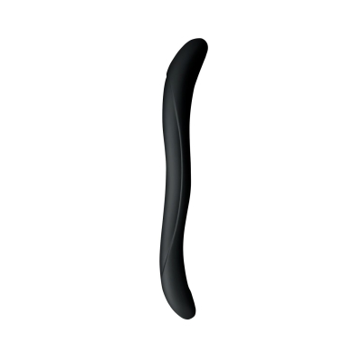 Подвійний великий фалоімітатор Woomy Twoooney Semirealistic Double Dong Black, довжина 25 см, діам. 3 та 3.8 см