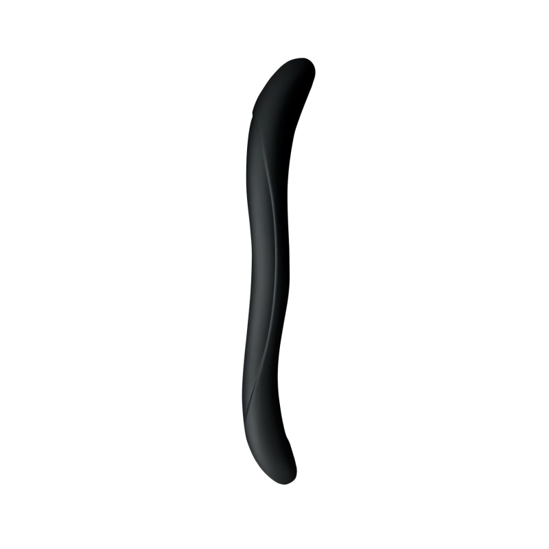 Подвійний великий фалоімітатор Woomy Twoooney Semirealistic Double Dong Black, довжина 25 см, діам. 3 та 3.8 см