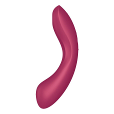 Подвійний вібратор – Satisfyer Curvy Trinity 1 Red – вакуумний стимулятор + вібратор