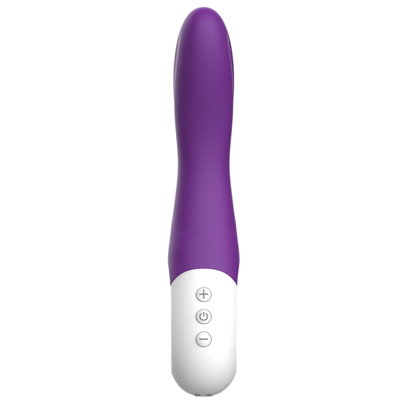 Мощный вибратор для точки G – Liebe Bend It Rechargeable Purple, 10 вибро-режимов, гибкий ствол