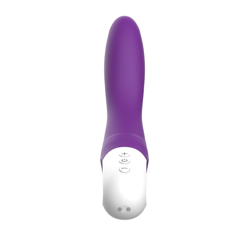 Мощный вибратор для точки G – Liebe Bend It Rechargeable Purple, 10 вибро-режимов, гибкий ствол