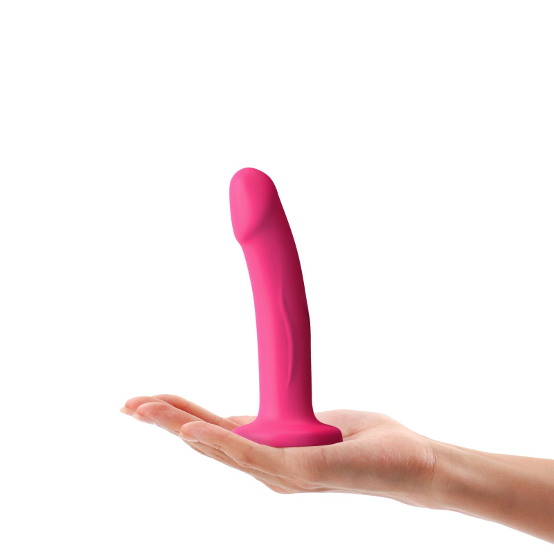 Рожевий Дилдо на присосці – Dorcel Real Pleasure S Magenta - довжина 16 см