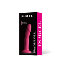 Рожевий Дилдо на присосці – Dorcel Real Pleasure S Magenta - довжина 16 см