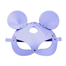 Шкіряна маска мишки Art of Sex – Mouse Mask, колір Лавандовий
