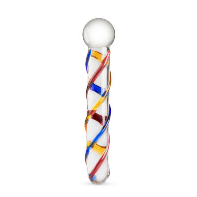 Скляний фалоімітатор Gildo Glass Dildo No. 10, довжина 18 см
