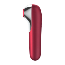 Смарт дистанційний вібратор Satisfyer Dual Love Pink + вакуумний стимулятор 2в1, керування з телефона на відстані