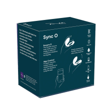 Смарт-вибратор для пар – We-Vibe Sync O Velvet Green – дистанционное управление с телефона + пульт