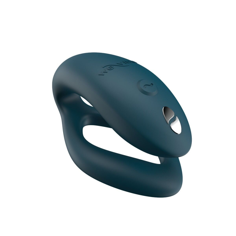 Смарт-вибратор для пар – We-Vibe Sync O Velvet Green – дистанционное управление с телефона + пульт