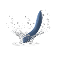 Смарт-вібратор для точки G – We-Vibe Rave 2 Twisted Pleasure Blue – дистанційне керування на відстані з телефона