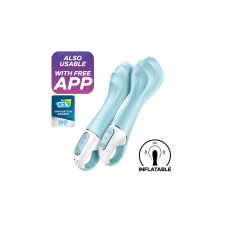 Смарт вібратор з надувною головкою – Satisfyer Air Pump Vibrator 5+ – дистанційне App-керування