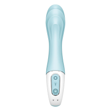 Смарт вибратор с надувной головкой – Satisfyer Air Pump Vibrator 5+ – дистанционное App-управление