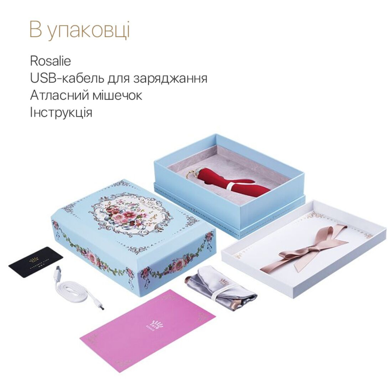 Смарт вібратор-кролик – Zalo Rosalie Rouge Pink – дистанційне керування з телефона, золоте покриття 24К