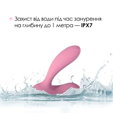 Смарт-вібратор у трусики – Svakom Erica Romantic Rose – дистанційне керування через застосунок на відстані