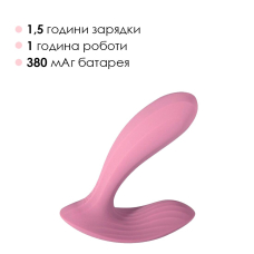 Смарт-вибратор в трусики – Svakom Erica Romantic Rose – дистанционное управление через приложение на расстоянии