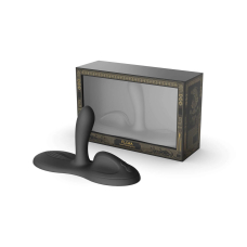 Смарт-вібратор – Zalo Flora Smart Pad Obsidian Black – підігрів до 42 °C, 9 моторів