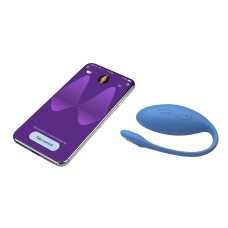 Смарт-віброяйце – We-Vibe Jive Blue – дистанційне керування на відстані з телефона через застосунок