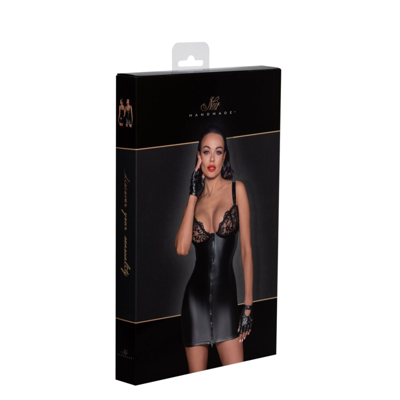 Сукня Noir Handmade F254 Powerwetlook mini–dress – M