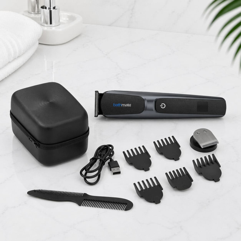 Тример для інтимних зон Bathmate Trimmer 2.0 – водостійкий, з насадками