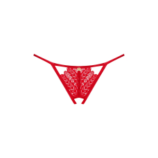 Трусики з доступом Obsessive Ingridia crotchless thong M/L, бродовий