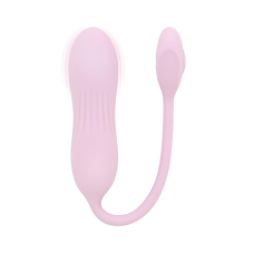 Вагинальное виброяйцо с рифленой поверхностью Good Vibes Only SIVA Bullet Vibrator Soft Silicone, розового цвета