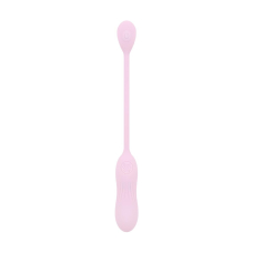Вагинальное виброяйцо с рифленой поверхностью Good Vibes Only SIVA Bullet Vibrator Soft Silicone, розового цвета