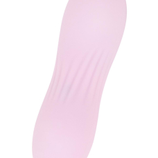 Вагинальное виброяйцо с рифленой поверхностью Good Vibes Only SIVA Bullet Vibrator Soft Silicone, розового цвета
