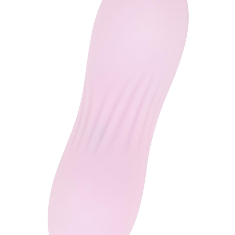 Вагинальное виброяйцо с рифленой поверхностью Good Vibes Only SIVA Bullet Vibrator Soft Silicone, розового цвета