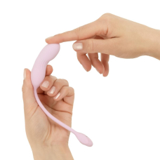 Вагинальное виброяйцо с рифленой поверхностью Good Vibes Only SIVA Bullet Vibrator Soft Silicone, розового цвета