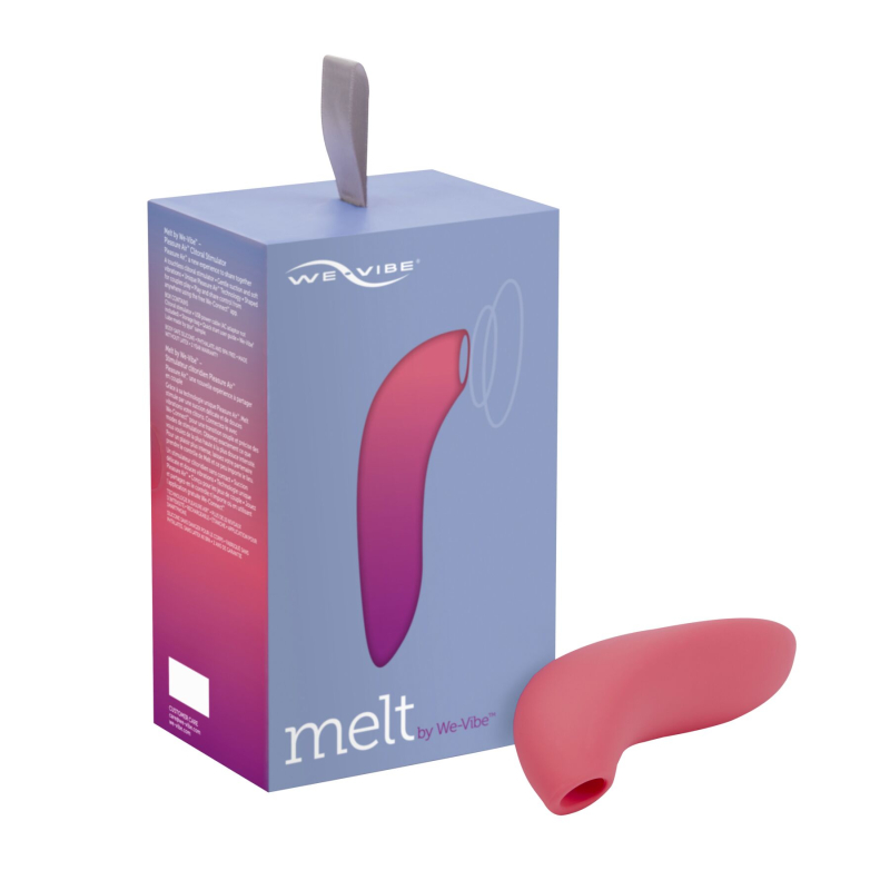 Вакуумний смарт-стимулятор для пар – Melt by We-Vibe Coral – дистанційне управління з телефона на відстані